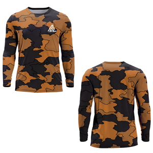 Chemises de pêche à manches longues pour hommes AFTKO, taille plus, performance, masque intégré, capuche, protection UV UPF 50+, maillots de pêche - Product Image 3