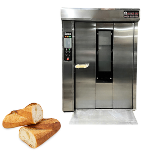Good-Quality 24-Trays Rotary <b>Oven</b> With Altuntop Trolley Custom Logo for Bread Baguette Gas Commercial <b>Baking</b> <b>Oven</b> in Vietnam - Product Image 1