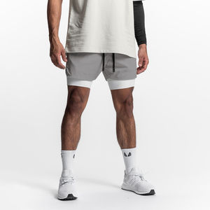 2024 nueva llegada ropa deportiva hombres Atlético transpirable entrenamiento secado rápido hombres pantalones cortos Fitness poliéster gimnasio pantalones cortos hombres - Product Image 6