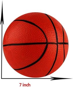 7 "<span class=keywords><strong>mini</strong></span> bóng rổ quả bóng cho <span class=keywords><strong>mini</strong></span> Hoop bóng rổ hoặc trên các cửa bóng rổ Hoop trò chơi PVC Tùy chỉnh OEM unisex nảy bóng - Product Image 5