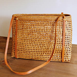 Bolsos de mano ecológicos de ratán para mujer, bolsos de mano al por mayor, artículos esenciales para la playa y el verano - Product Image 4