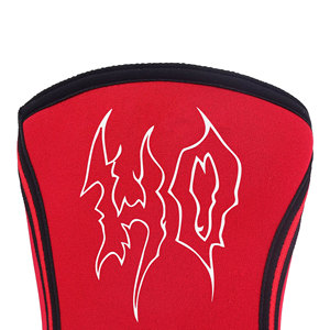 Genouillères de compression en métal 7MM pour la musculation et la gym, nouvelle arrivée, genouillères de powerlifting personnalisées en néoprène - Product Image 5
