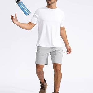 บริการ OEM กางเกงวิ่งสีดำแห้งเร็วสำหรับผู้ชายกางเกงคลาสสิกลำลองสำหรับฤดูร้อน - Product Image 6