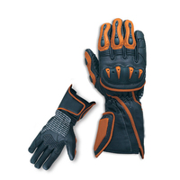 Guantes de Motocicleta para Motociclista Urbano, Diseño Personalizado 2026, Cuero de Alta Calidad, Compatibles con Pantalla Táctil, Correa de Muñeca Ajustable