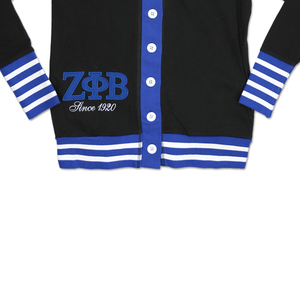 Cárdigans Acrílicos de Alta Calidad para Hermandades y Fraternidades, Diseño OEM, Tejido Personalizable, Logotipo de Punto, Patchwork para Primavera - Product Image 5