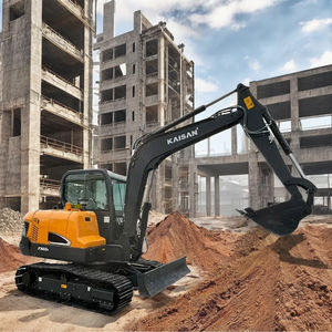 Spedizione gratuita <span class=keywords><strong>Mini</strong></span> escavatore da 5.5 tonnellate certificata Eco Friendly funzionamento CE certificata più accessori - Product Image 1