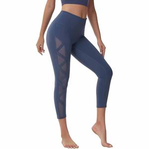 Meilleure qualité femmes Yoga Leggings Spandex/Polyester Quickdry sueur évacuant extensible Fitness Leggings par robe de sport - Product Image 1