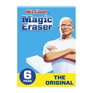 Éponge magique Mr. Clean, nettoyant pour salle de bain, nettoyant pour la saleté de la douche et de la baignoire, citron, 8 pièces - Product Image 2