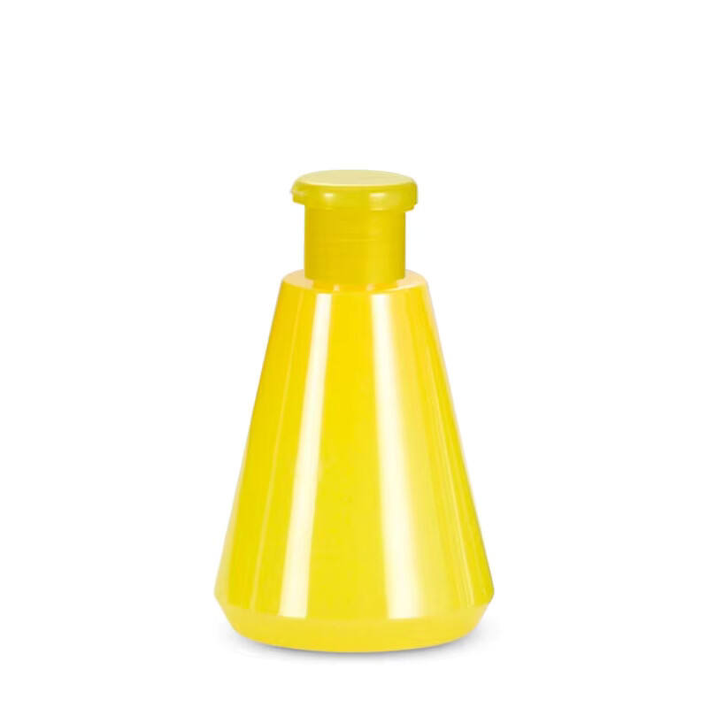 bottle with flip top cap