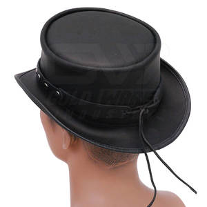 Gorro ajustado ligero de poliéster de la mejor calidad para actividades al aire libre, gorro de cuero con logotipo personalizado - Product Image 4