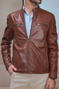Chaquetas de Cuero a la Moda para Hombre y Mujer, Chaquetas de Invierno Premium para Uso Casual, Chaqueta de Cuero Duradera y Elegante para Hombre - Product Image 3
