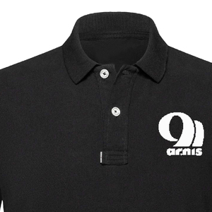 Camiseta informal de punto de secado rápido de alta calidad para hombre, camiseta de manga corta de algodón y poliéster para golf, ajuste regular alto - Product Image 5