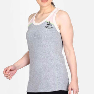 เสื้อแขนกุดผ้าเจอร์ซีย์ลำลองสำหรับผู้หญิงใส่สบายสไตล์ริบบิ้นริบบิ้นสำหรับตกแต่ง - Product Image 2