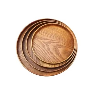 VENTE CHAUDE Assiettes de présentation en bois d'acacia brun naturel de haute qualité, fabriquées à la main, écologiques, durables, forme irrégulière, 100 pièces - Product Image 3