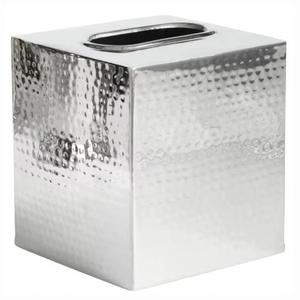 HOT SELLING Square Gold Wood Cube <b>Tissue</b> Box Cover Bathroom Accessories Decorative Bronze <b>Facial</b> Paper Holders LATEST - Product Image 1