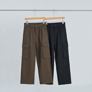2025 Pantalon cargo extensible respirant personnalisé pour hommes avec 6 poches Pantalon de travail grande taille bon marché - Product Image 4