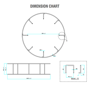 Bobine de panier en fil d'acier doux direct d'usine de 4.0mm pour le fil de soudage CO2 MIG Surface enduite de poudre résistante à la rouille de haute résistance - Product Image 4