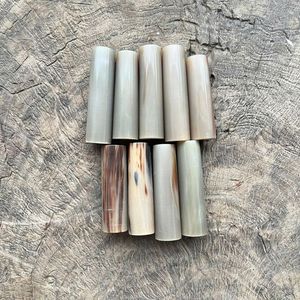 Rollo de cuerno de búfalo ecológico blanco súper natural para manualidades, sello y mango de cuchillo, papel de cilindro de cuerno de búfalo de agua - Product Image 5