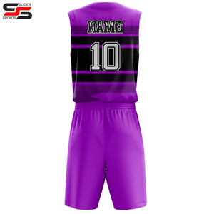 Ensembles de maillots de basket-ball réversibles bon marché, qualité supérieure, sublimation, légers, ensemble de maillots d'entraînement pour jeunes - Product Image 2