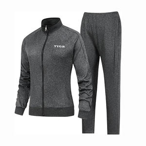 Los clientes de moda demandan tela suave usada para mujer, chándales con cuello levantado y cremallera completa para mujer, chándales de entrenamiento de secado rápido - Product Image 2