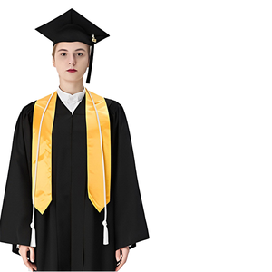 Estolas de Graduación Unisex al por Mayor para Sublimación, Estolas de Graduación Lisas al por Mayor, Estolas de Honor para Graduados, Personalizables con Logotipo Escolar, 100% - Product Image 6