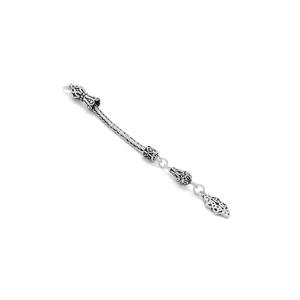 Disegno del modello anatolico 925 nappa in argento Sterling con catena spessa - Product Image 2