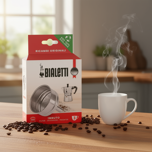 Cafetera Moka Express de Aluminio de 3 Tazas con Embudo Modelo 0800133 - Product Image 3