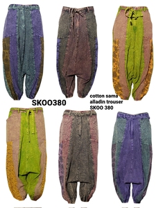 Pantalón de Invierno de Algodón Sama Om Aladdin, Ligero, Vibrante, Holgado, de Alta Calidad, Transpirable, Ecológico, Vintage, para Hombre y Mujer - Product Image 4