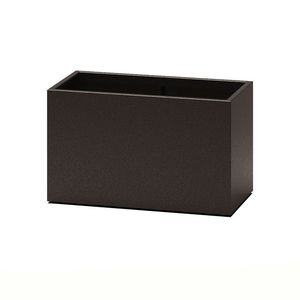 Petite jardinière industrielle en acier galvanisé à décor de jardin en métal pour fleurs et décoration extérieure - Product Image 6