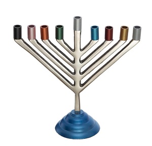 Luxurious Wedding Party Decoration Menorah <b>Candle</b> Holder for Christmas Decor Metal Bronze <b>Candle</b> Stand <b>Dinner</b> and Dinning Decor - Product Image 2