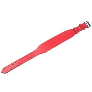 Hot Selling Genuine Leather Weightlifting <b>Belt</b> Double Prong Buckle Gym <b>Squat</b> Bench Training Waist Support Powerlifting <b>Belt</b> - Product Image 2