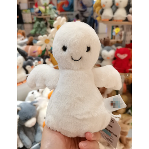 Poupée fantôme en coton super doux blanc pour Halloween, jouet pour enfants avec rembourrage en coton PP, cadeau très prisé - Product Image 1