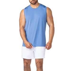 Camiseta Deportiva para Hombre, Conjunto de Fitness, Fabricante de Camisetas sin Mangas, Ropa Deportiva Elástica Ajustada para Fisicoculturismo, Jersey de Yoga Vintage - Product Image 4