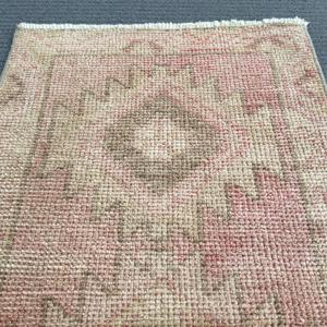 พรมตุรกี ขนาด 0.1x3.3 ฟุต พรมลายทางสีน้ำตาล ทำจากขนสัตว์ - Product Image 4