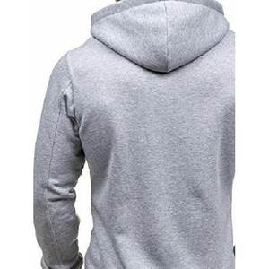 Custom Made Wholesale Men's Thick Zip-Up Hoodie Winter Warm Hooded Jacket <b>Jumper</b> Oversized Men Hoodies - Product Image 6