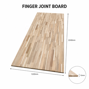 Panel de Madera Maciza de Acacia con Juntas Dentadas, 2240x1220x15mm, Grado Mueble para Gabinetes, Mesas y Estantes, OEM - Product Image 6