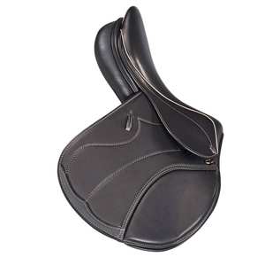 Selle de cheval en cuir occidental sur mesure de haute qualité, selle professionnelle, siège rembourré souple réglable noir TARIQ MFG CO - Product Image 4