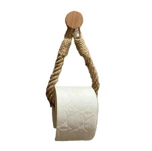 Tendance chaude bois support de toilette support mural porte-papier hygiénique étagère de rangement pour rouleaux porte-mouchoirs - Product Image 2