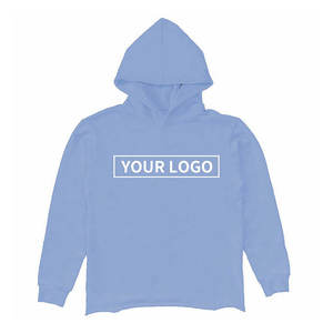 New Style Lightweight <b>Men's</b> Winter Warm Pullover <b>Hoodies</b> 100% Cotton Custom Logo Embroidered Solid Color <b>Men's</b> Wear - Product Image 4
