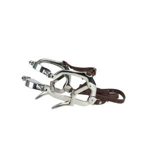 High Quality Equine Dental Speculum Horse <b>Mouth</b> Gag Stainless Steel Leather Millennium with Bag Veterinary <b>Instruments</b> - Product Image 5