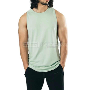 Camisetas de Tirantes de Algodón para Hombre y Camisetas de Gimnasio de Algodón y Elastano Transpirables, Estilos Casuales y Deportivos Disponibles - Product Image 6