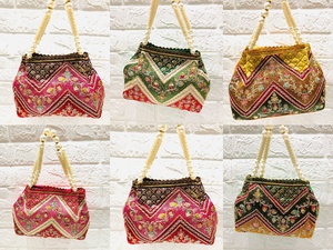 Bolso de noche de seda bordado de diseñador hecho a mano para mujer, bolso de boda de moda nupcial, monedero hecho a mano - Product Image 6