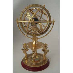 ลูกโลกชุบทองสำหรับตกแต่งบ้านและโรงแรมทำจากโลหะคุณภาพสูงดีไซน์สุดหรู - Product Image 4