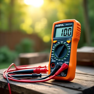 DUSPOL เครื่องทดสอบแรงดันไฟฟ้าและความต่อเนื่องแบบดิจิตอล 1-1000V AC/1-1200V DC เครื่องมือช่าง - Product Image 3