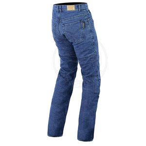 Women's 100% Cotton Denim Four Seasons Waterproof Racing <b>Biker</b> Protective Gear Straight Mid Print Breathable Knitted Casual New - Product Image 6