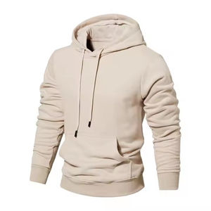 Sweat-shirt à capuche avec logo personnalisé pour hommes, vente en gros de pull vierge de haute qualité avec cordon de serrage de haute qualité - Product Image 6