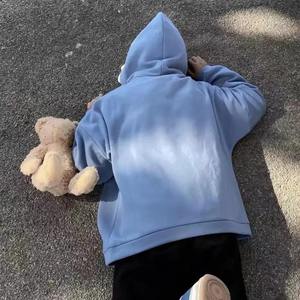 Sudadera con capucha con cremallera para hombre y mujer con estampado personalizado, ropa informal holgada, a la moda de manga larga jersey con capucha, sudaderas con personalidad - Product Image 2