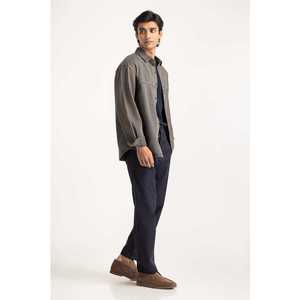 MN-DNCS-WS24-004 Abrigo de lana con botones decorativos, relleno de algodón, elegante prenda exterior - Product Image 4