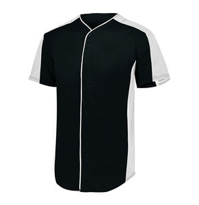 Conjuntos de uniformes deportivos de béisbol de poliéster 100% de último estilo para hombre Jersey transpirable y de secado rápido - Product Image 2