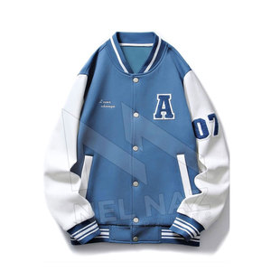 Blousons Letterman en Laine pour Hommes, Broderie Personnalisée de Haute Qualité, Style Urbain Hiver, Vente Chaude - Product Image 1